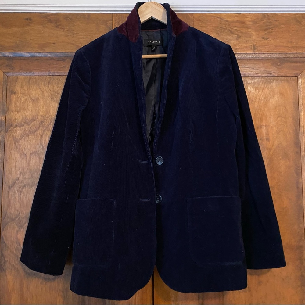 Talbots Corduroy Blazer
